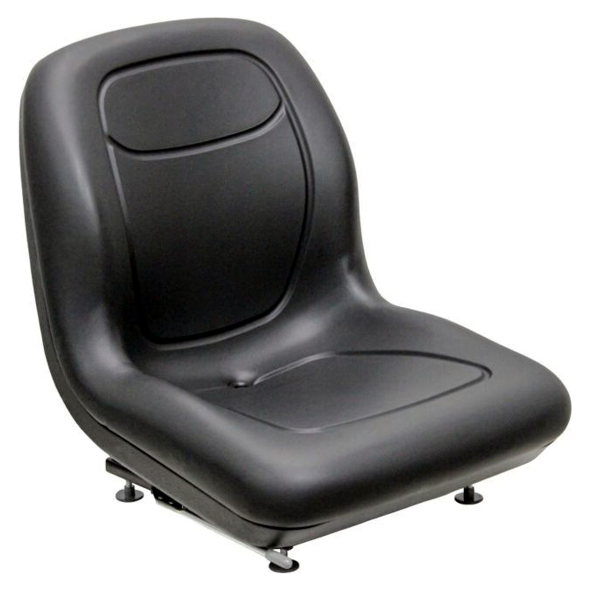 Gray Vinyl Seat Assembly 86591379 87019259 86504595 for New Holland L140 L150 L160 L170 L555 L565 L781 L783 L785 L865 LS140 LS150 LS160 LS170 - KUDUPARTS