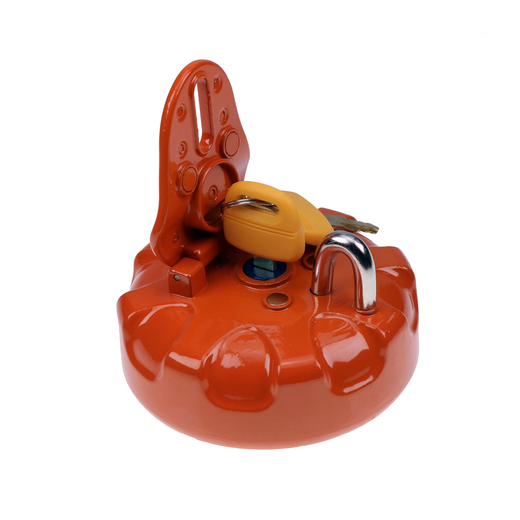 Great Quality For Hitachi Excavator EX60-2 EX90 EX100 EX100-3 EX120-2 EX120-3 EX120-5 Fuel Tank Cap with 2 keys - KUDUPARTS