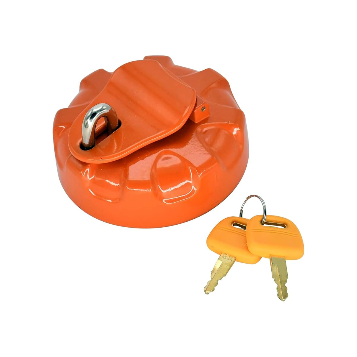Great Quality For Hitachi Excavator ZAX120-6 ZAX230-6 ZAX240-3 ZAX250-3 ZAX330-3 ZAX350-3 ZAX450-3 ZAX470-3 Fuel Tank Cap with 2 keys - KUDUPARTS