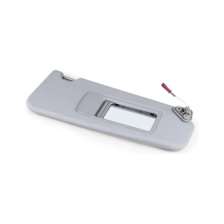 Grey Right Passenger Side Sunvisor 51167252010 for BMW 3 Series E90 Sedan E91 Touring X1 2005-2015 - KUDUPARTS