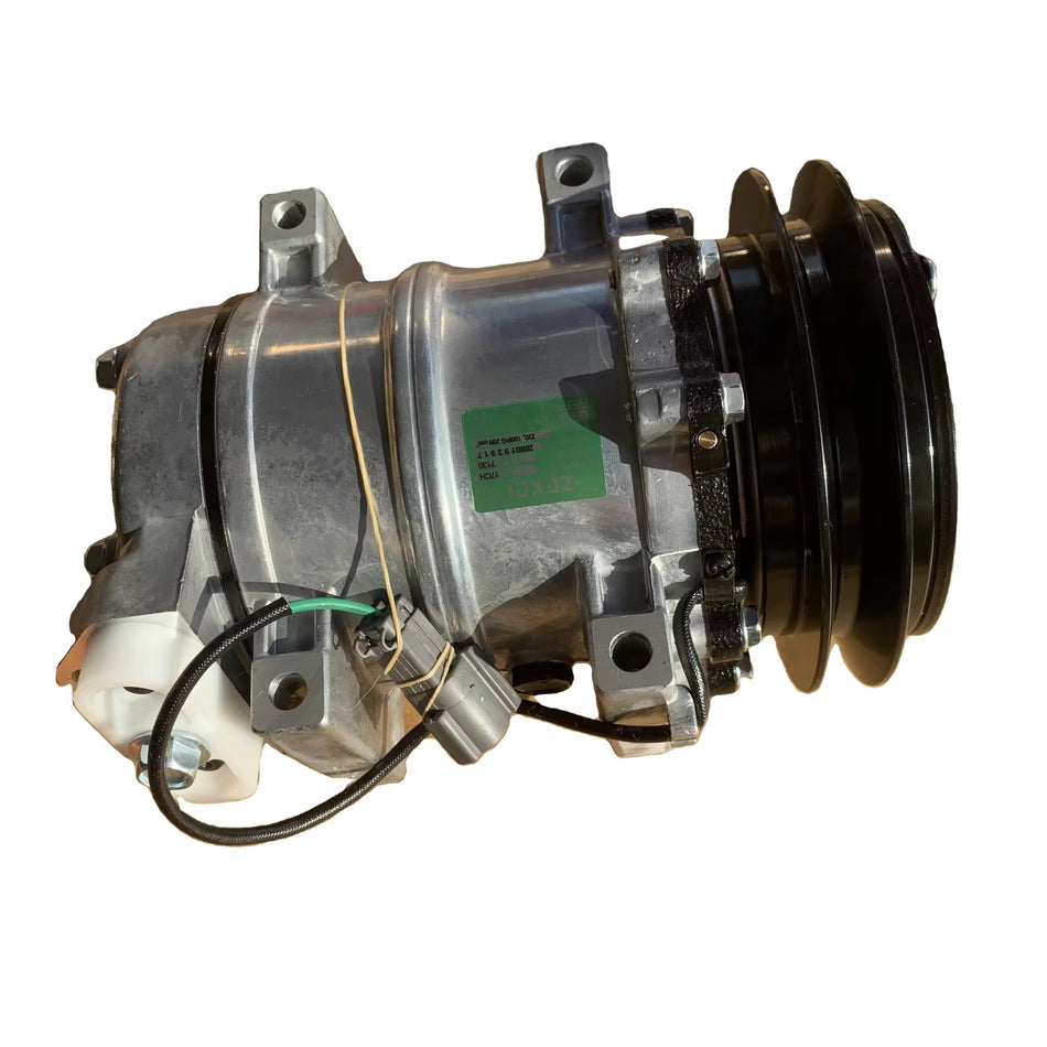 DKS15CH Air Conditioning Compressor 4456130 for Hitachi Excavator ZX200 ZX210W ZX230 ZX270 ZX330 ZX350W