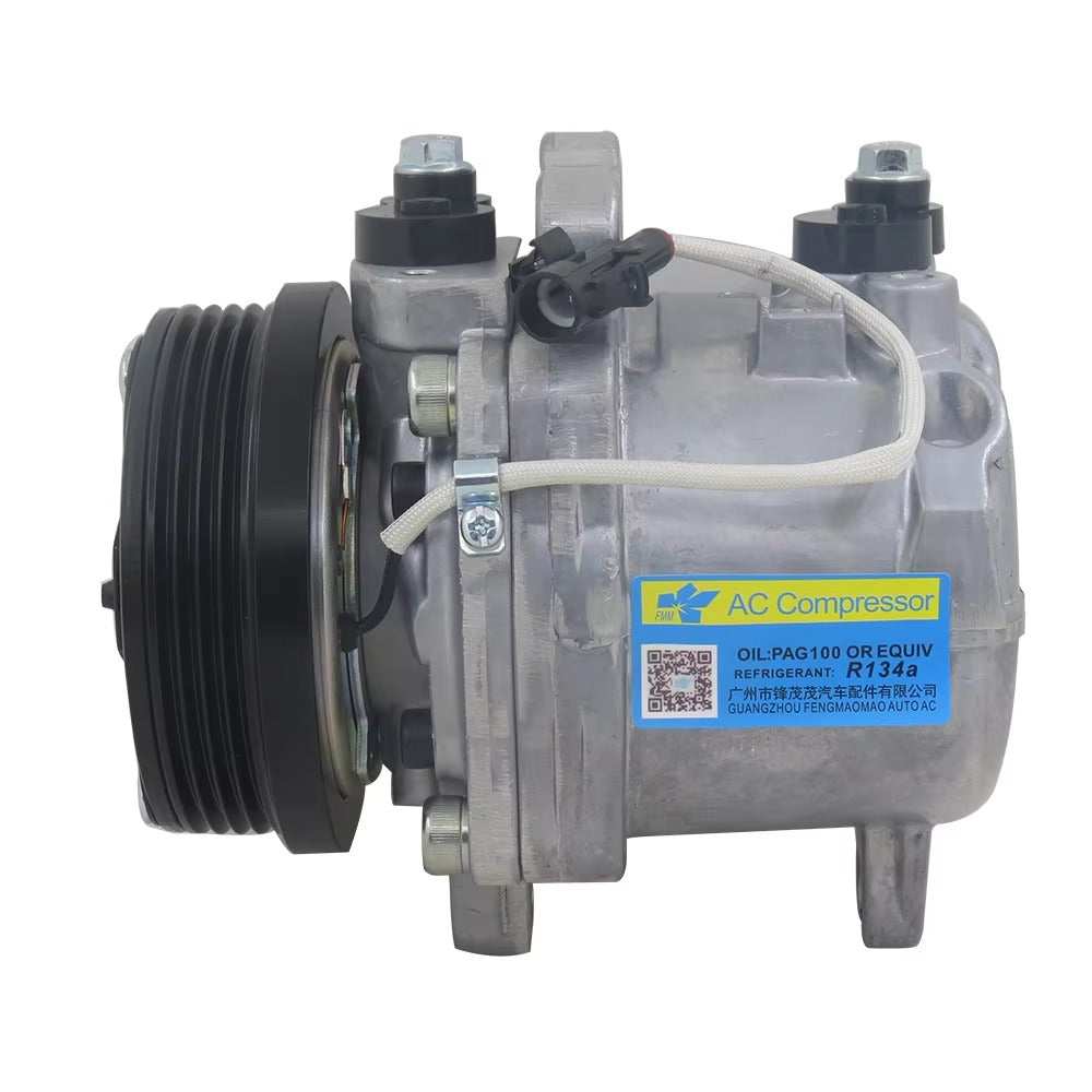 12V CR06B 5PK A/C Compressor 95201-50M00 for Suzuki Wagon R 2012 Spacia Hustler Nissan Moco Mazda Carol Flair Wagon - KUDUPARTS