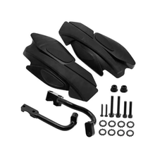 Hand Guard & Bracket Mount Kit 2876846 for Polaris Sportsman Scrambler Switchback Assault Rush 400 450 570 800 850 1000