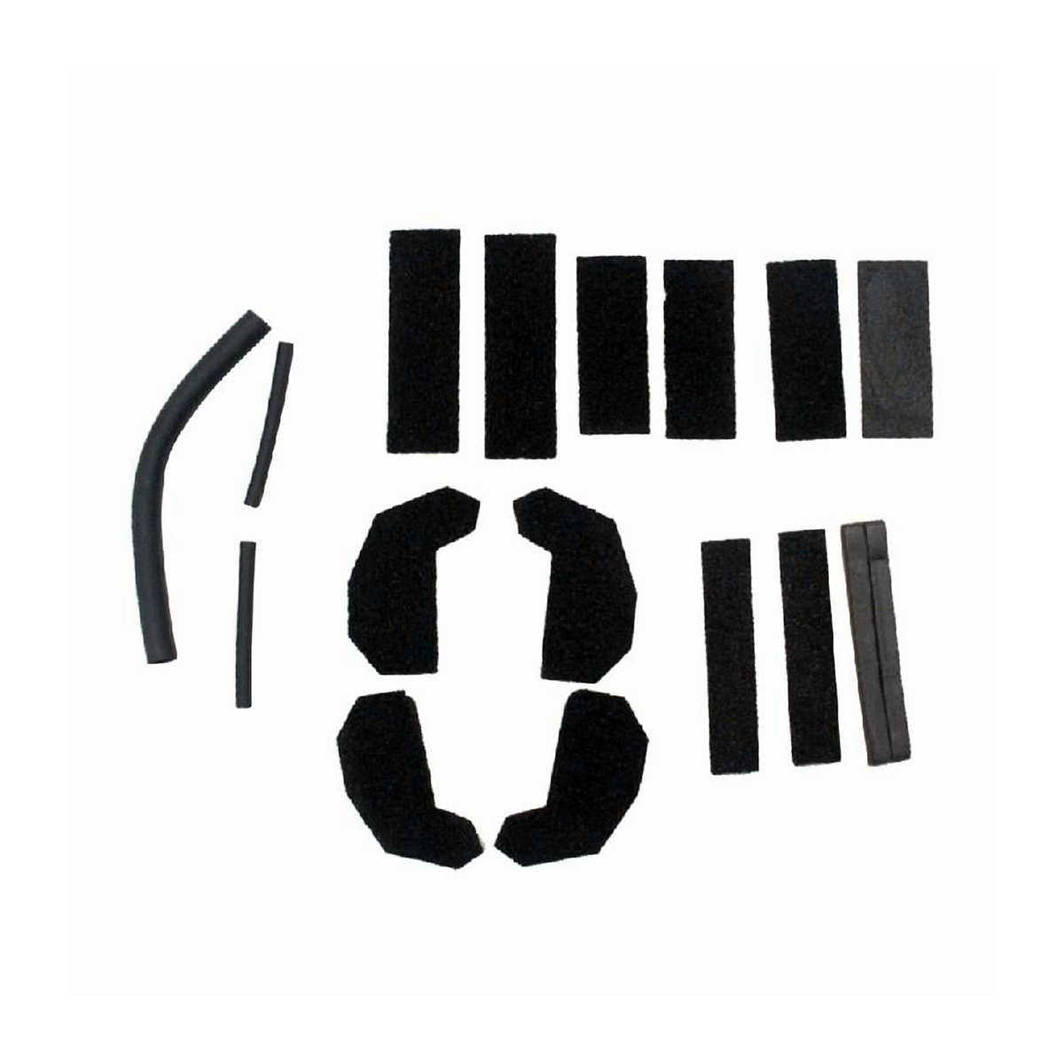 Hardtop Foam Blocker Seal Kit 68026937AB for 2011-2018 Jeep Wrangler 2-Door Unlimited 4-Door (JK) - KUDUPARTS