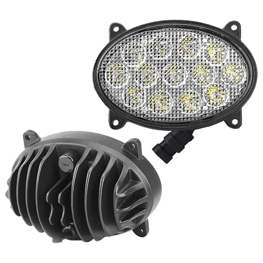 Headlight RE181963 for John Deere Tractor 7185J 7195J 7205J 8345R 8430 8430T - KUDUPARTS