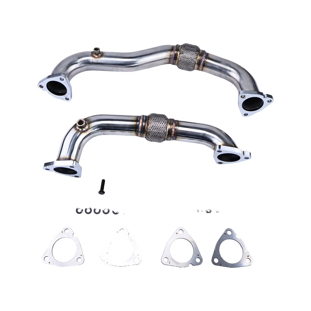 Heavy Duty Thick Wall Stainless Up Pipe 8C3Z-6N640-A for 2008-2010 Ford 6.4L Powerstroke - KUDUPARTS