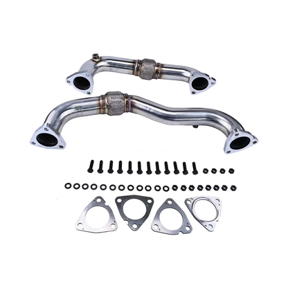 Heavy Duty Thick Wall Stainless Up Pipe 8C3Z-6N640-A for 2008-2010 Ford 6.4L Powerstroke