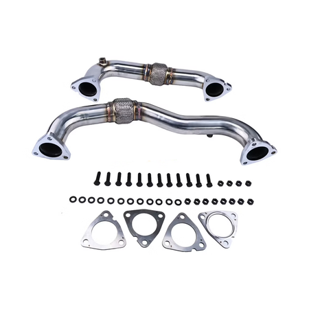 Heavy Duty Thick Wall Stainless Up Pipe 8C3Z-6N640-A for 2008-2010 Ford 6.4L Powerstroke - KUDUPARTS
