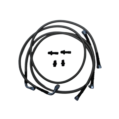 Heavy Duty Transmission Cooler Hose Line Kit for 2003-2007 Cummins 47RE 48RE Dodge Pickup Truck Ram 2500 3500