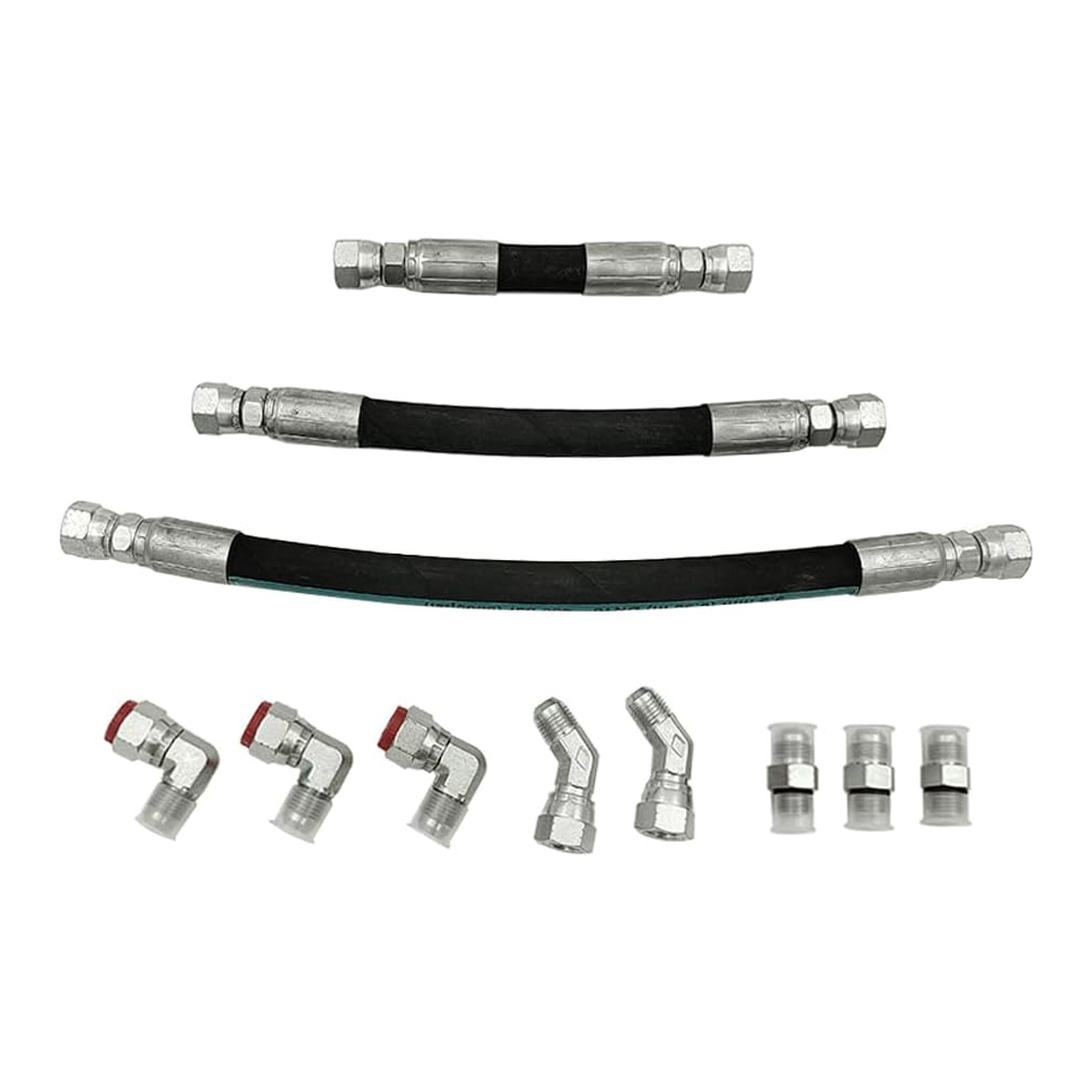 High Pressure Oil Pump HPOP Hoses Lines Set 9497HP3 for Ford E-350 F-250 F-350 7.3L Powerstroke 1994-1997 - KUDUPARTS
