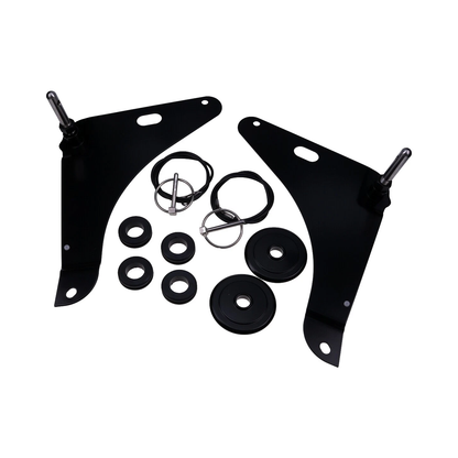 Hood Pin Kit Black 82214260AC P5155755 for Dodge Challenger