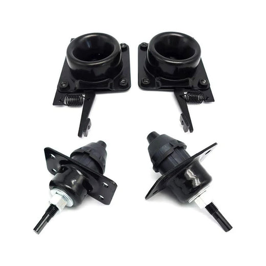 Hood Release Set 4 Pieces Upper And Lower Latches 20498998 for Volvo White VN VNL Truck - KUDUPARTS