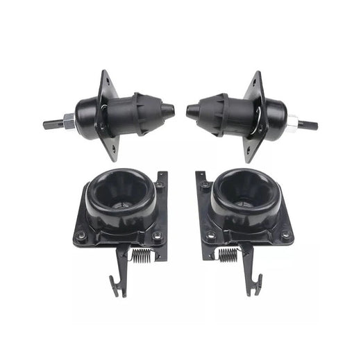 Hood Release Set 4 Pieces Upper And Lower Latches 20498998 for Volvo White VN VNL Truck - KUDUPARTS