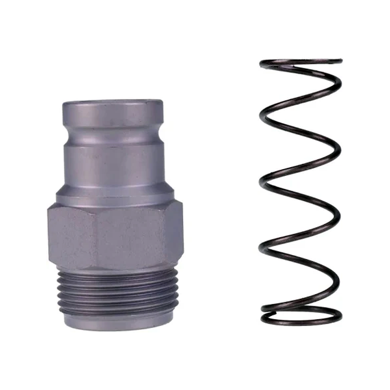 Hydraulic 3/8 Male Flat Face Quick Coupler 6679838 for Bobcat S130 S160 S205 S450 S570 S770 T300 T650 T870 - KUDUPARTS