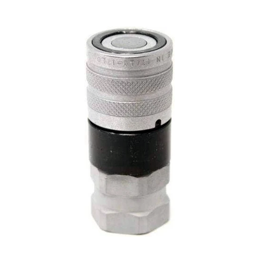 Hydraulic Clutch Female Flat Plug Coupler 6680017 7246797 for Bobcat Excavator 325 328 Loader 753 763 883 S130 T140 S570 Telehandler TL35.70 TL470HF - KUDUPARTS