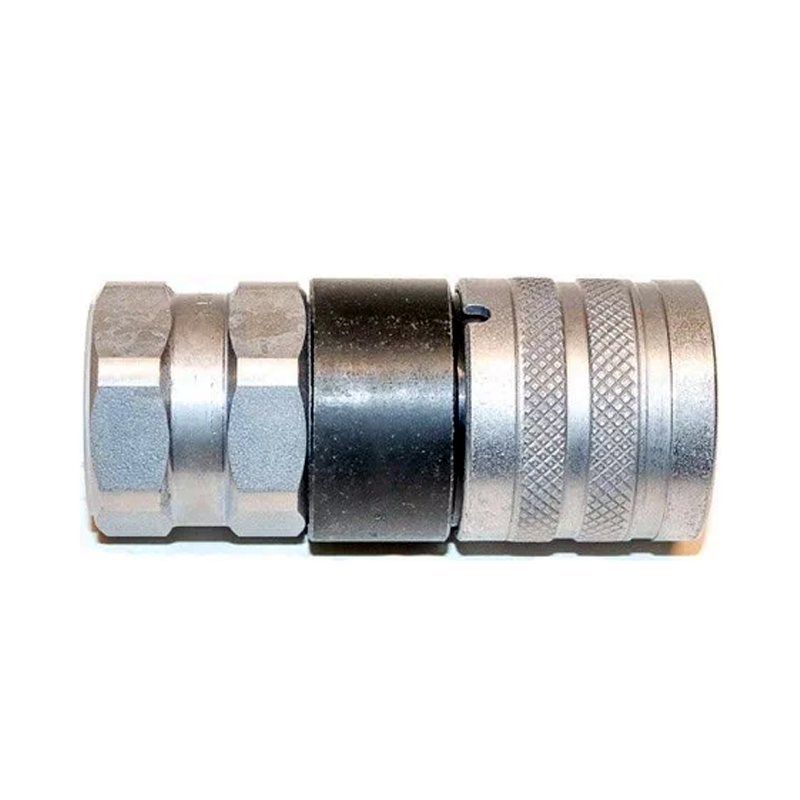 Hydraulic Clutch Female Flat Plug Coupler 6680017 7246797 for Bobcat Excavator 325 328 Loader 753 763 883 S130 T140 S570 Telehandler TL35.70 TL470HF - KUDUPARTS