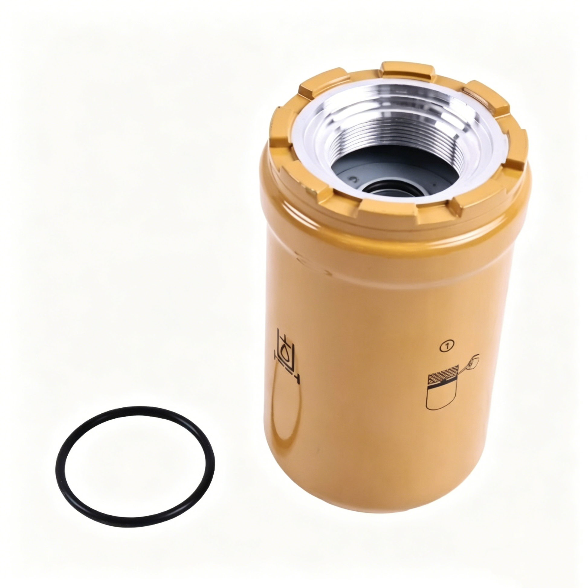 Hydraulic Filter 4181834160 for Komatsu Engine SAA4D102E-2G-4 SAA6D102E Loader WA100-5 WA150-5-A WA200-5 WA250-5 WA150L-5 - KUDUPARTS