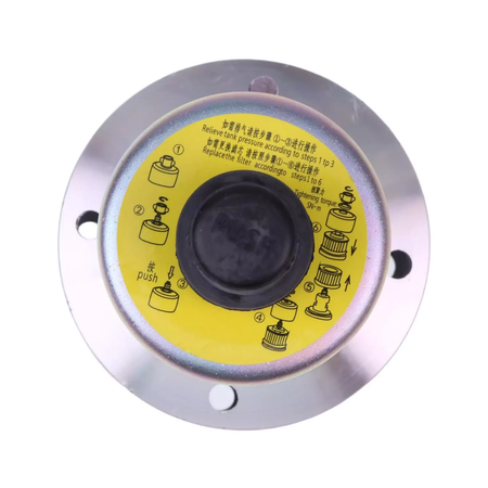 Hydraulic Oil Tank Cap 4434017 for Hitachi EX60-5 EX100-5 EX120-5 EX200-5 EX230-5 EX300-5 - KUDUPARTS