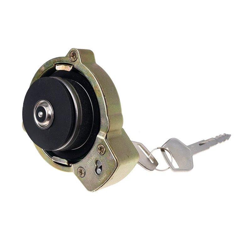 Hydraulic Oil Tank Cap With 2 Keys 17A-60-11310 for Komatsu PC200-6 PC210-6 PC220-6 PC240-6 PC200-8 PC400-8 PC800-8 Excavator - KUDUPARTS