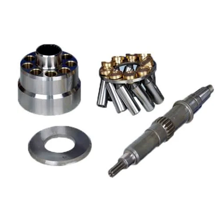 Hydraulic Piston Pump Repair Parts Kit for Caterpillar CAT12G Excavator - KUDUPARTS