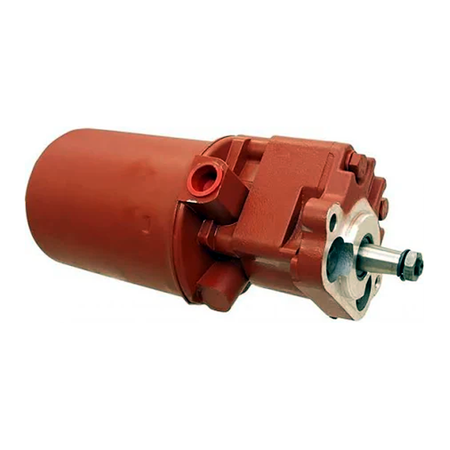 Hydraulic Power Steering Pump 3774616M92 1696665M91 for Massey Ferguson Tractor 300 362 365 375 390 - KUDUPARTS