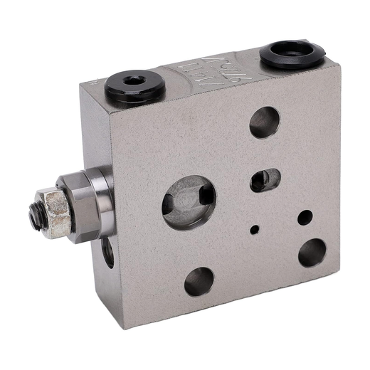 Hydraulic Pressure Relief Valve Block 723-40-71120 for Komatsu Excavator PC200-7 - KUDUPARTS
