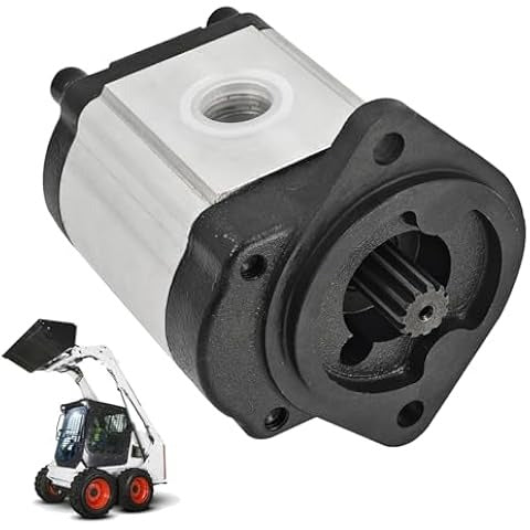 Hydraulic Pump 6672051 6672513 for Bobcat Loader 363 733 751 751G 753 753G 763 763G 773 773G 7753 - KUDUPARTS