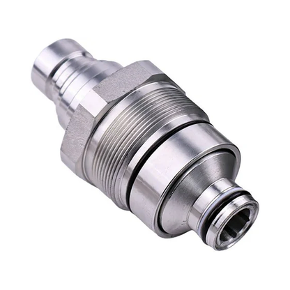 Hydraulic Quick-Connect Coupler AT406474 for Yanmar Engine 4TNV84T John Deere Loader 320E 323E 328E 326E 329E 332E 318E 333E 319E