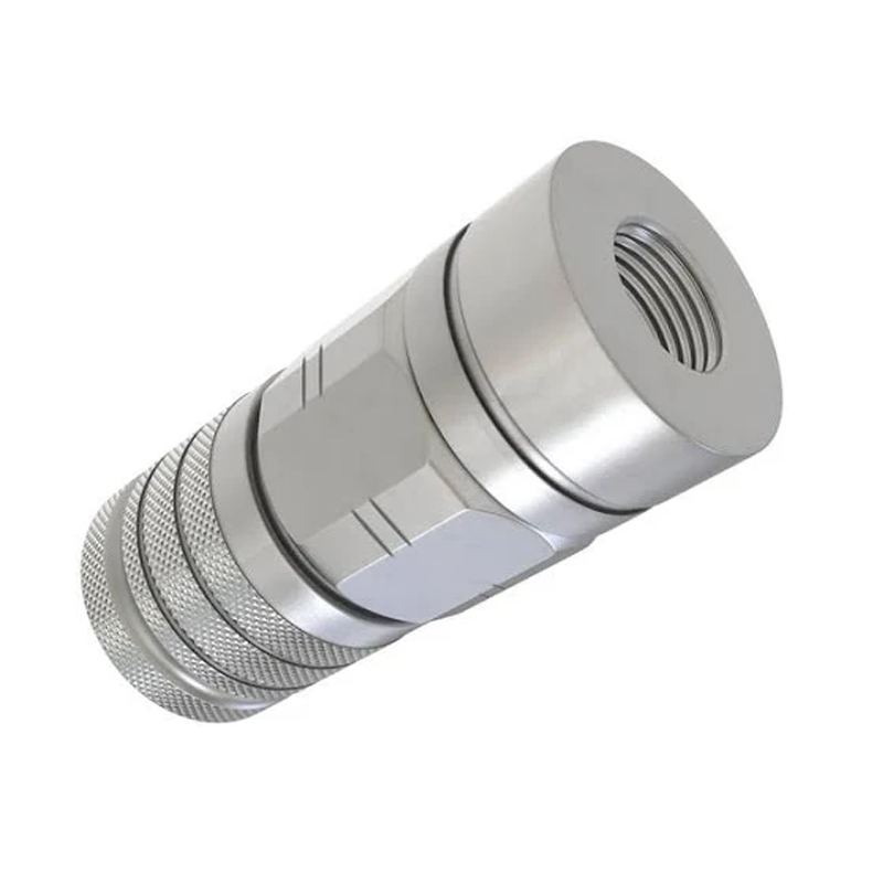 Hydraulic Quick-Connect Coupler M131862 for John Deere 110 4475 6675 8875 HH75 HH100 50C 50D 50G 60D 60G 35C 35D 35G 27C 27D - KUDUPARTS