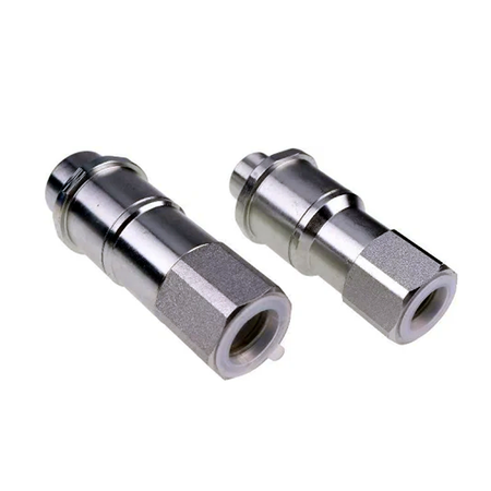 Hydraulic Quick Coupler Socket Set AH225669 AH225668 for John Deere Engine 6068 6090 Combine 9540WTS 9560WTS 9660WTS T550 W540 - KUDUPARTS