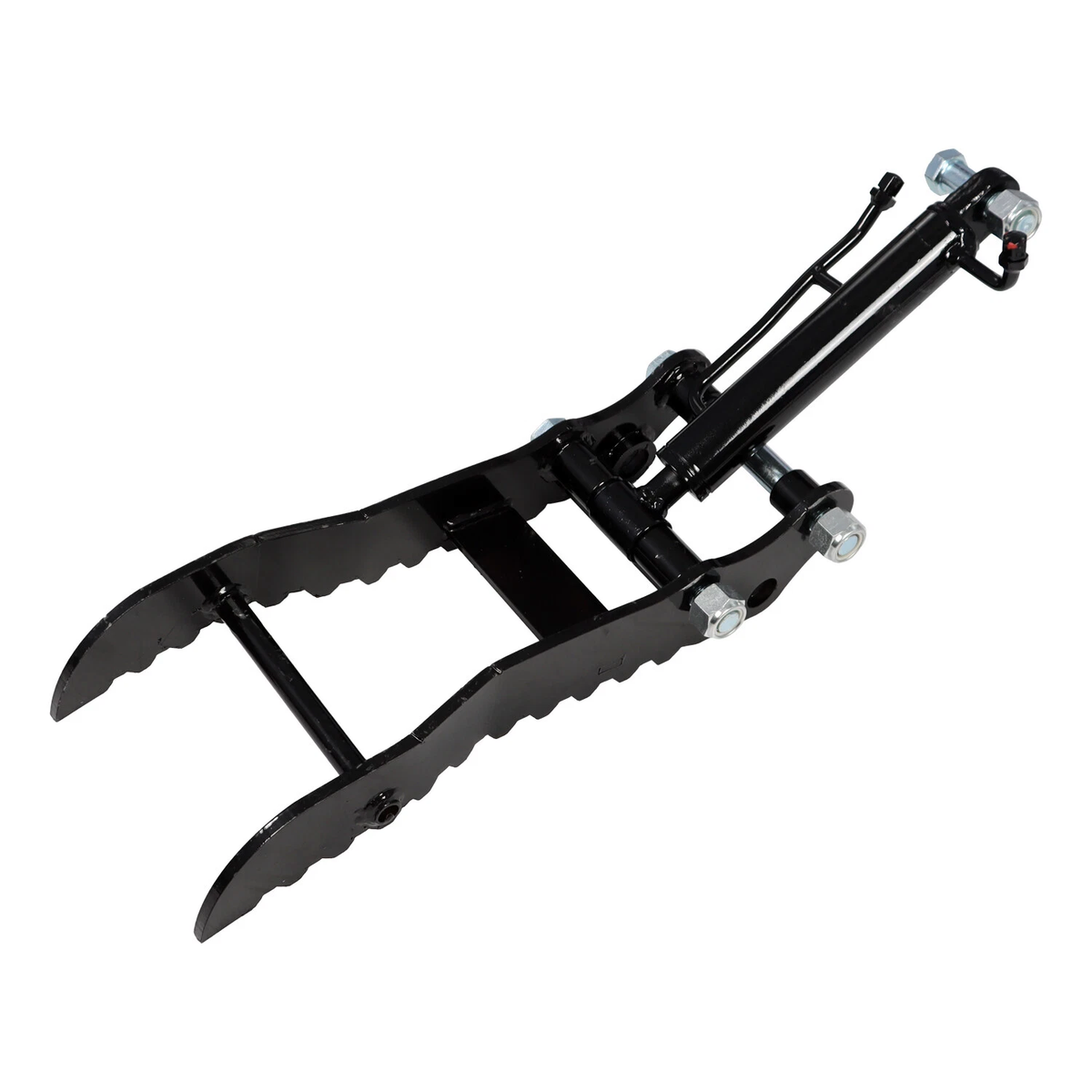 Hydraulic Thumb Clip With Hose for Mini Excavators Small Digger Attachment - KUDUPARTS