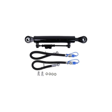 Bras supérieur hydraulique Cat. 2-2 avec bloc de verrouillage 22 3/8" - 33 1/2" avec 2 flexibles et clapet anti-retour à 2 voies