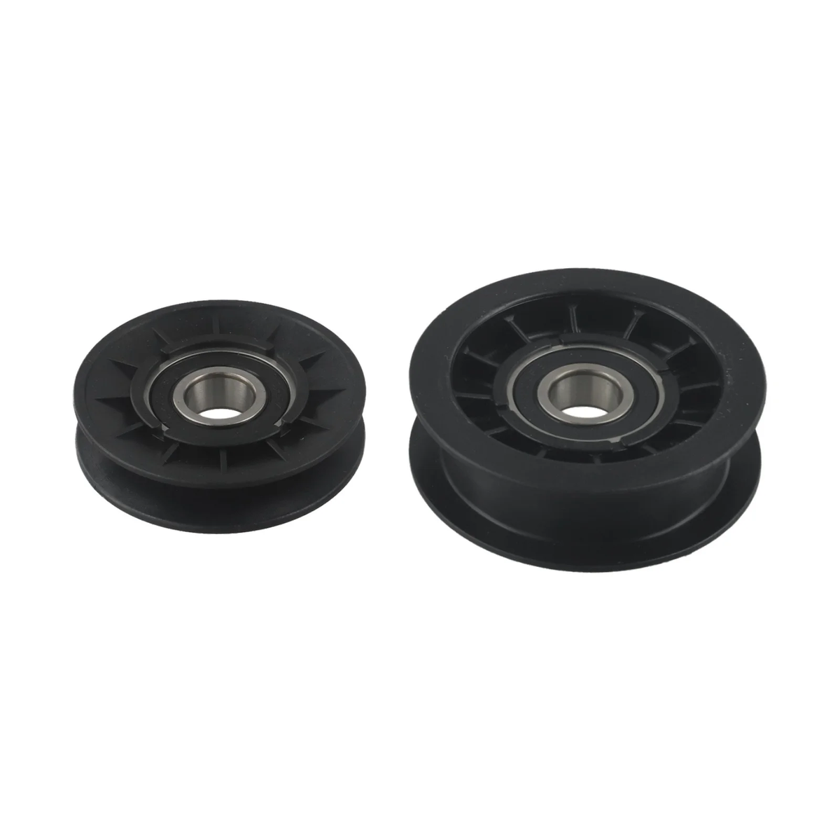 Idler Pulley Kit GX20286 GX20287 With Transmission Drive Belt GX20006 for John Deere Tractor 105 108 125 135 145 - KUDUPARTS
