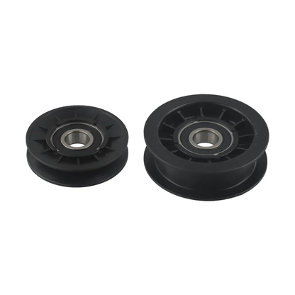 Idler Pulley Kit GX20286 GX20287 With Transmission Drive Belt GX20006 for John Deere Tractor 105 108 125 135 145