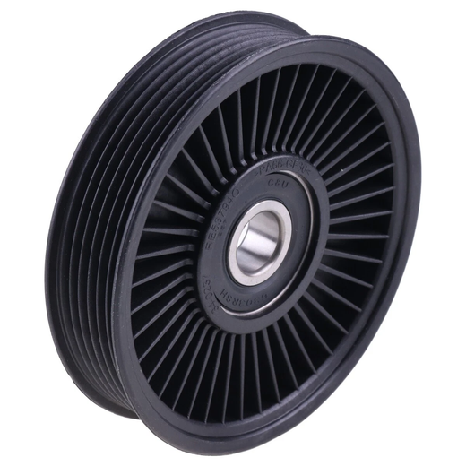Idler Pulley RE537940 RE527250 for John Deere Engine 4024 5030 Loader 317 320 325 328 332 CT322 CT332 244J 304J 313 315 - KUDUPARTS