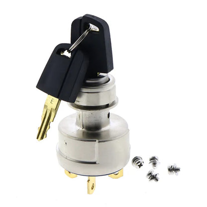Ignition Starter Switch 163-2660 with 2 Keys for Caterpillar CAT Engine 3054