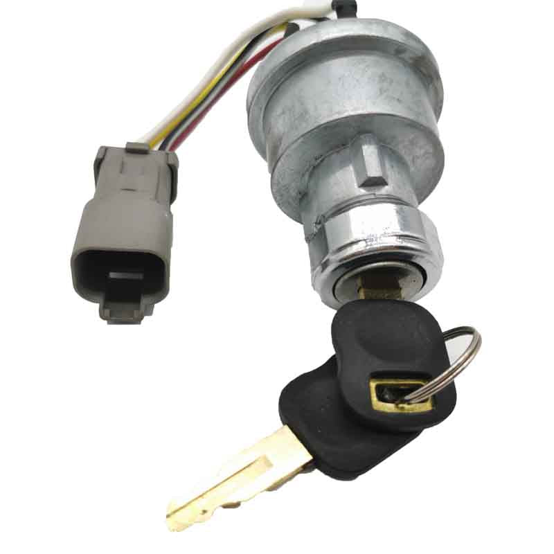 Interrupteur d'allumage 142-8858 avec 2 clés pour chargeur Caterpillar CAT 906 257B 267B 268B 420D