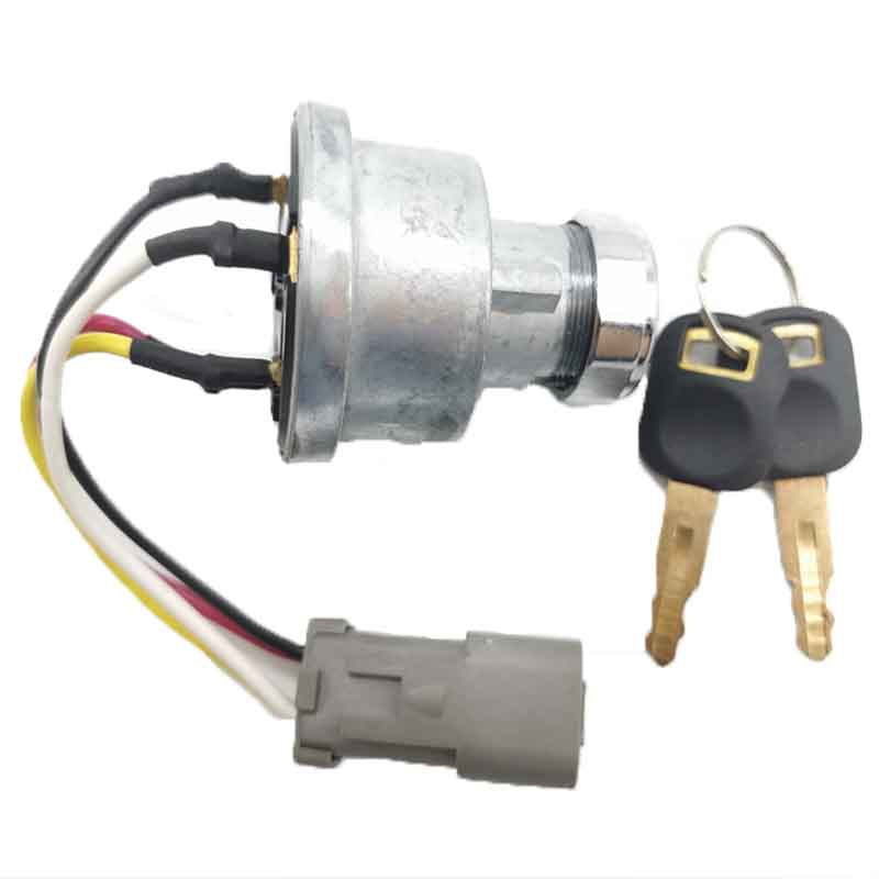 Interrupteur d'allumage 142-8858 avec 2 clés pour chargeur Caterpillar CAT 906 257B 267B 268B 420D