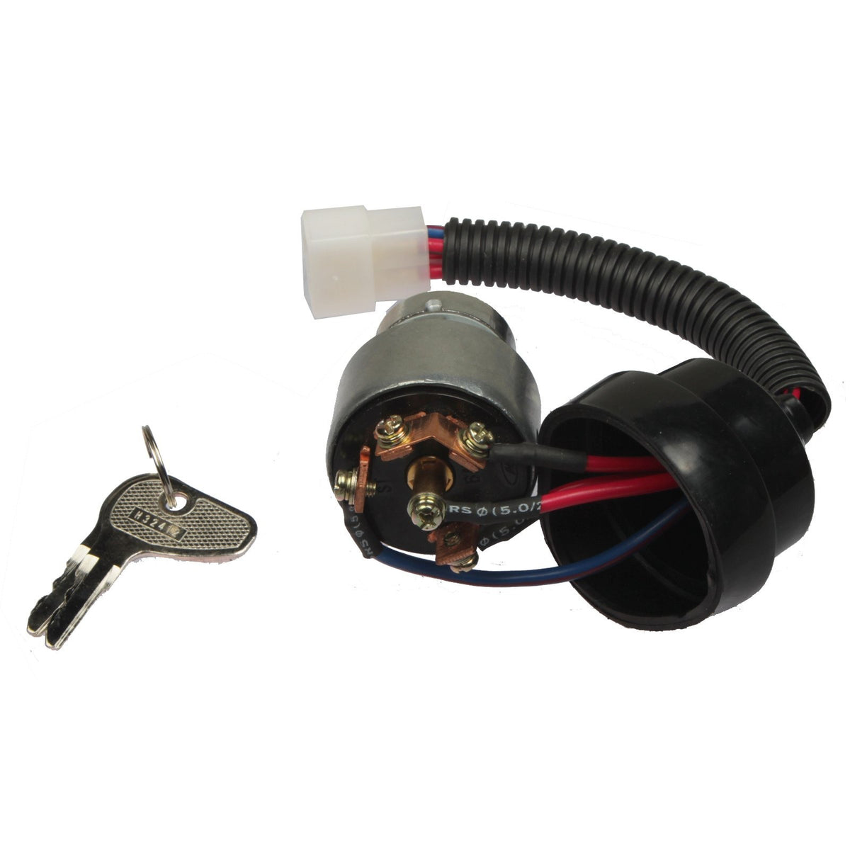 Ignition Switch TC020-31820 TC02031820 Ignition Lock for Kubota L2800F L4400F MX5000F - KUDUPARTS