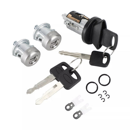 Cilindro de encendido y cerradura de puerta con 4 llaves 703362 para Ford F150 F250 F350 F450