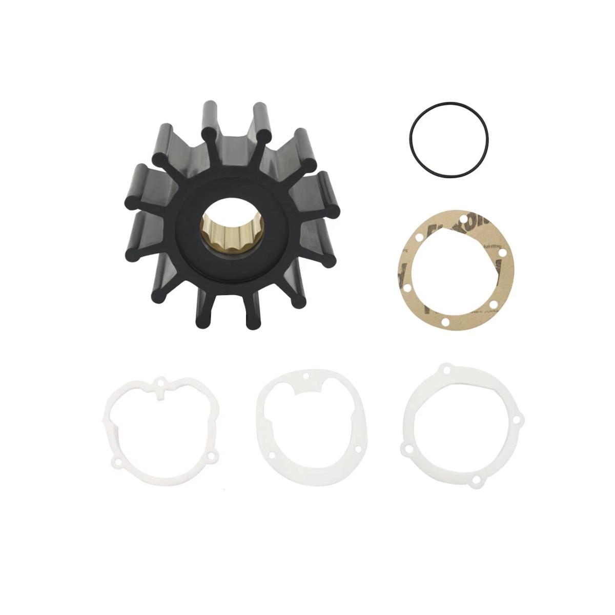 Impeller Kit 3855546 3862281 3855546 for Volvo Penta Engine 2003T MD22A D2-55 D2-75 MD22B TMD22B - KUDUPARTS