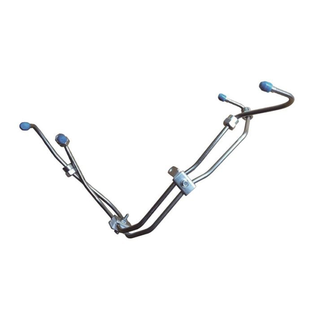Injector Fuel Supply Tube 4934129 for Cummins Engine 4B3.9 6A3.4 6B5.9 - KUDUPARTS