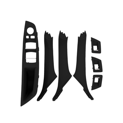 Ensemble de garniture de poignée de panneau de porte intérieure 51417225873 pour BMW 520i 525i 528i 530i 535i 535d 2.0L L4 2.5L 3.0L L6 2010-2016