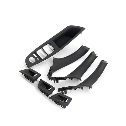Ensemble de garniture de poignée de panneau de porte intérieure 51417225873 pour BMW 520i 525i 528i 530i 535i 535d 2.0L L4 2.5L 3.0L L6 2010-2016