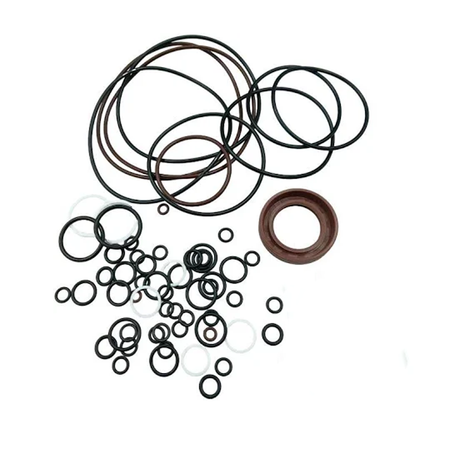 Kawasaki K3V63DT K3V63 Hydrostatic Pump Seal Kit for Kobelco Daewoo Volvo Hyundai Caterpillar Excavator - KUDUPARTS