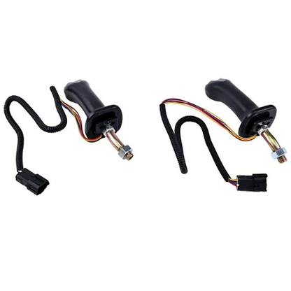 Ensemble de joysticks gauche et droit 113-2531 pour pelles hydrauliques Caterpillar CAT 307, 312, 315, 317, 320L, 320B, 322BLN, 325BL, 330L, 330BL, 345BL, 350 et 375