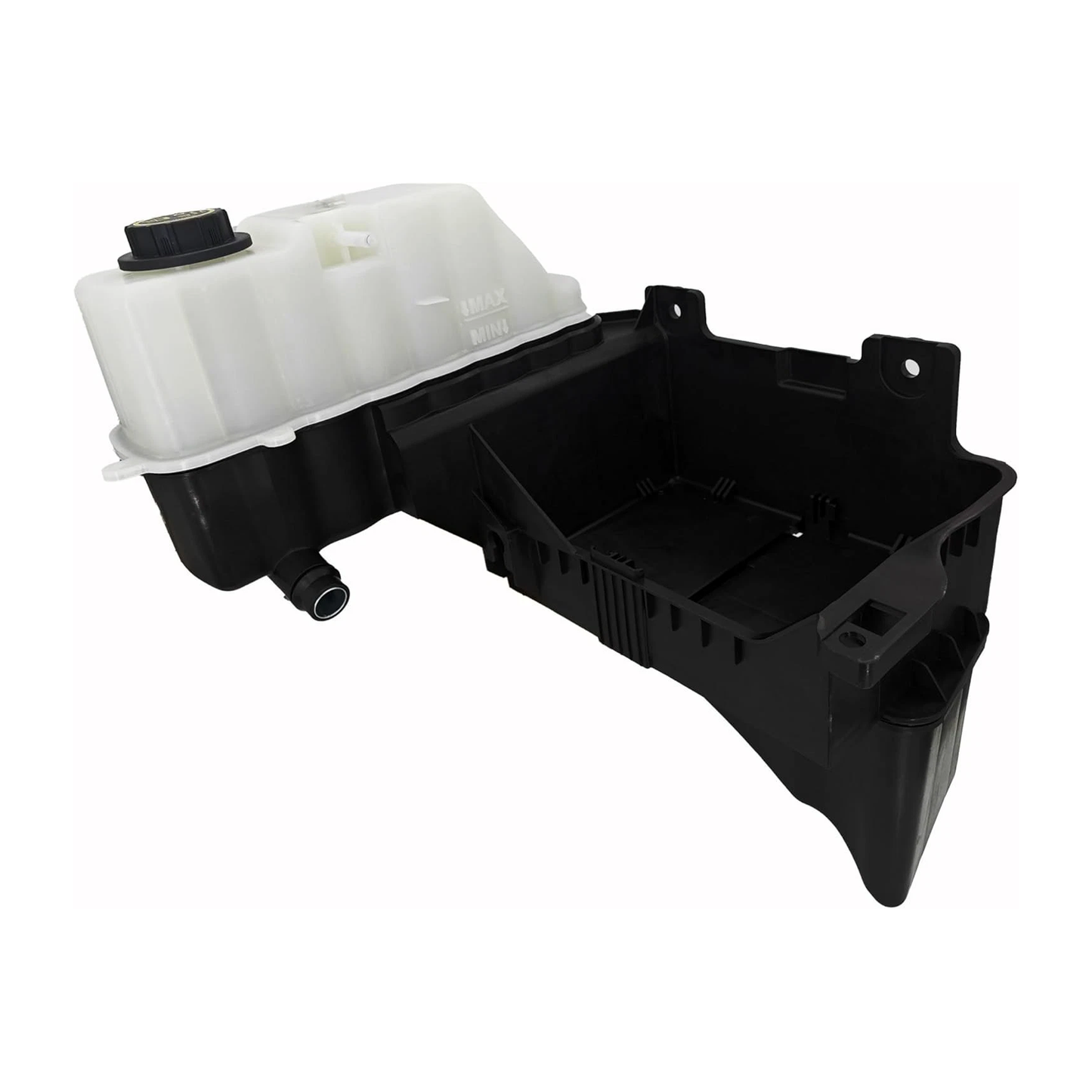 Left Engine Coolant Reservoir Tank BC3Z-8A080-B With Cap for Ford F-250 F-350 F-450 F-550 Super Duty 2011-2016