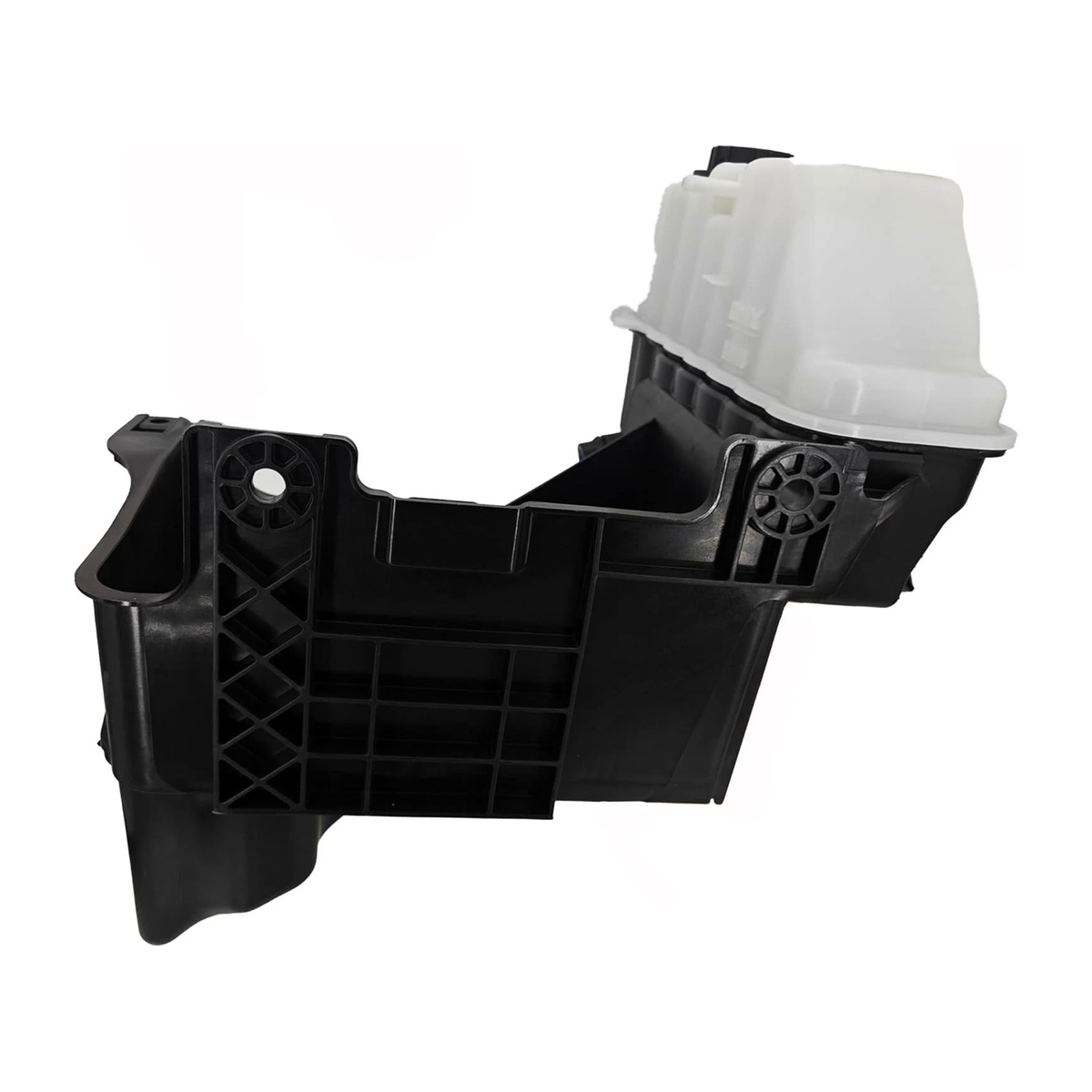 Left Engine Coolant Reservoir Tank BC3Z-8A080-B With Cap for Ford F-250 F-350 F-450 F-550 Super Duty 2011-2016 - KUDUPARTS