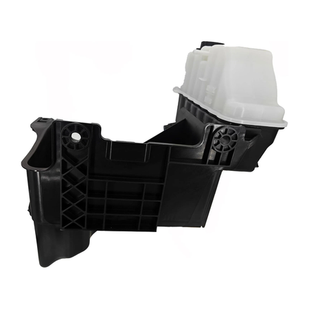 Left Engine Coolant Reservoir Tank BC3Z-8A080-B With Cap for Ford F-250 F-350 F-450 F-550 Super Duty 2011-2016 - KUDUPARTS