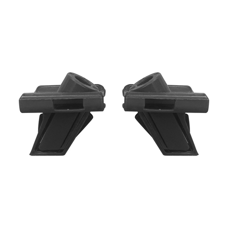 Left Right Bumper To Fender Bracket Clip 62224-JG000 62225-JG000 for Altima Leaf Rogue Sentra - KUDUPARTS